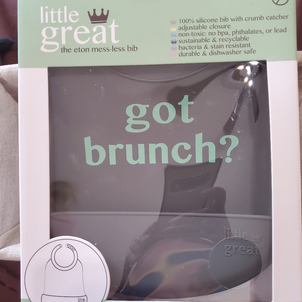 NIB silicone bib